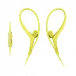 Sony MDRAS210APY Ear-hook Binaural Wired Yellow mobile headset