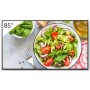 Sony FW-85BZ35L signage display Digital signage flat panel 85" LCD Wi-Fi 550 cd/m² 4K Ultra HD Black Android 24/7