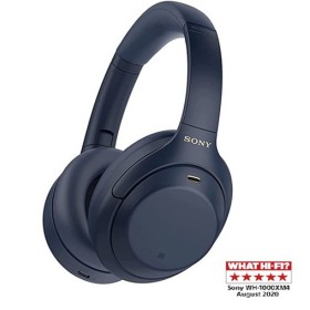 SONY WH-1000XM4 Wireless Bluetooth Noise-Cancelling Headphones - Bl...