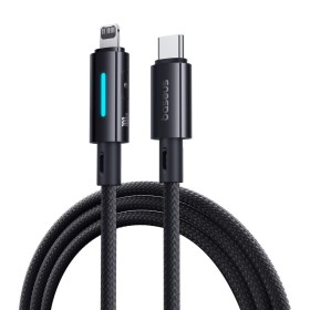 Baseus Cable Lightning to USB-C Lit Button Series 20W 1m Cosmic Black