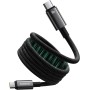 Baseus Cable USB-C to USB-C Tungsten Gold Magnetic Charging Cable 1.0m