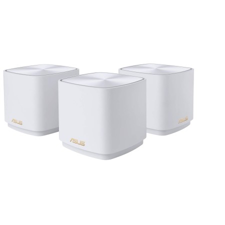 ASUS MESH ZenWiFi AX1800 Wi-Fi 6 Dual Band Gigabit XD4 Plus 3 Pack White