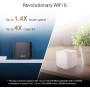 ASUS MESH ZenWiFi AX1800 Wi-Fi 6 Dual Band Gigabit XD4 Plus 3 Pack White