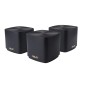 ASUS MESH ZenWiFi AX1800 Wi-Fi 6 Dual Band Gigabit XD4 Plus 3 Pack Black