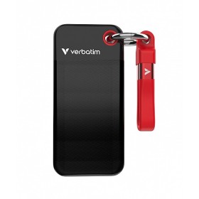 Verbatim SSD Portable POCKET KEYRING 3.2 Gen2 2TB Black/Red