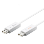 j5create Wormhole Switch USB Transfer Cable KM & FIle Sharing between Mac and Windows Devices JUC400