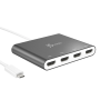 j5create Converter USB-C to 4-Port HDMI Multi-Monitor JCA366