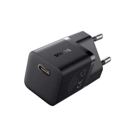 Baseus Charger Wall 25W USB-C GAN5 Mini EU Black
