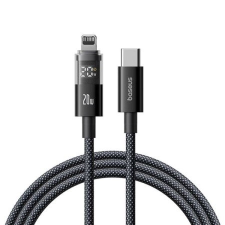 Baseus Cable Lightning to USB-C Display 2 Series Braided 20W 1.0m Black