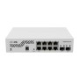 MikroTik Switch Gigabit Ethernet Managed 8-Port + 2SFP+ SwOS CSS610-8G-2S+IN