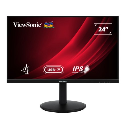 Viewsonic Monitor VG 24'' Full-HD VA 100Hz Ergonomic/Pivot/USB-C/PD/Speakers VG2409-MHDU-2