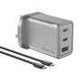 EcoFlow RAPID 65W GaN Charger UK including 100W USB-C Cable