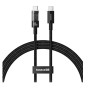 Baseus Cable USB-C to USB-C Gem Series 100W 2.0m Black
