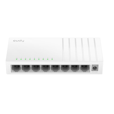 Cudy Switch Fast Ethernet 8-Ports Desktop FS108D with UK Plug