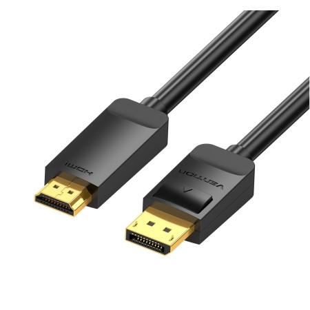 Vention DisplayPort Cable to HDMI 4K30Hz 1.0m HAGBF