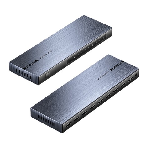Vention HDMI Splitter 8-Port 4K 1.4 w/UK PSU AKQB0-UK