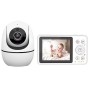 Bonoch BBM12 Portable Baby Monitor 3.2'' and PT Camera with Audio