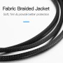 Vention AUDIO 3.5mm M-M Cable Braided Metal 3.0m BAGBI