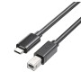 Unitek USB-C 2.0 to USB-B Printer Cable 5.0m
