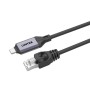 Unitek Converter USB-C to Gigabit Ethernet Cable 3.0m C18148AGY-3M