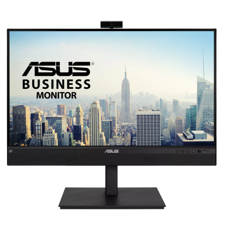 ASUS Monitor VideoConferencing 27'' 2K 60Hz Ergonomic Webcam Speakers AI Microphone BE27ACSBK