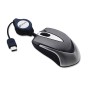 Verbatim GO MINI Wired Optical Travel Mouse Black