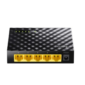 Cudy Switch Gigabit Ethernet 5-Ports Desktop GS105D with UK Plug