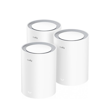 Cudy Whole Home Mesh AX1800 Dual Band Gigabit Wi-Fi 6 3-Pack M1800