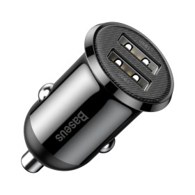 Baseus Car Charger 4.8A GRAIN Pro Black