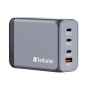 Verbatim GaN Charger 4 Port 240W USB A/C (EU/UK/US) GNC-240