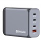 Verbatim GaN Charger 4 Port 200W USB A/C (EU/UK/US) GNC-200