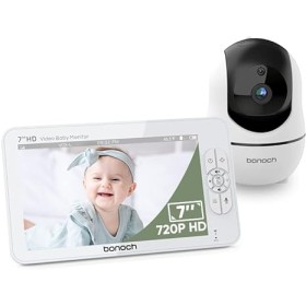 Bonoch BBM03 Portable Baby Monitor 7'' and PTZ Camera+Audio No WiFi