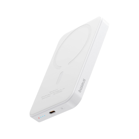 Baseus Powerbank 20W 5000mAh Magnetic Wireless White