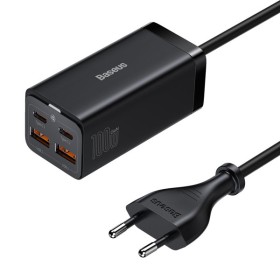 Baseus Charger Desktop 100W 2C+2U EU Black