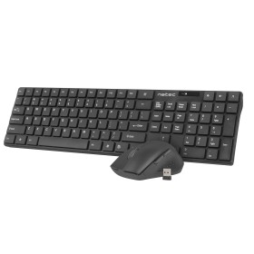 Natec STINGRAY Wireless Keyboard & Mouse Combo Black