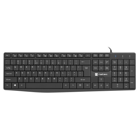 Natec NAUTILUS Wired Keyboard Black