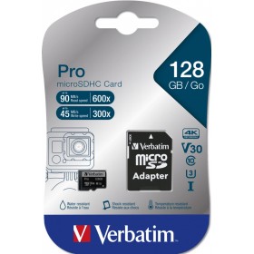 Verbatim Micro SD Card+Adapter Class10 U3 128GB