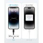 Anker Mobile Cable USB C to MFI 1.8m 322 Black