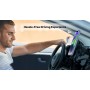 Unitek Wireless 15W MagSafe Car Mount Kit with Cooling Fan + 38W Charger & USB-Cable P1403A