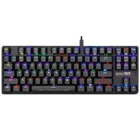 Armaggeddon SMK-9R Low Profile Mechanical Keyboard 87 Black Switch Keys