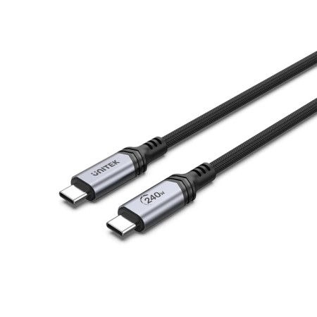 Unitek MC USB-C Cable PD240W USB3.1 E-Marker 2.0m C14110GY-2M