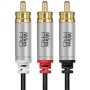 Techlink iWiresPro Subwoofer RCA to 2 RCA 3.0m 711043