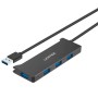 Unitek USB-A Hub USB3.0 4-Port & Micro USB Power Port Y-3145