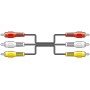 AV:link 3RCA to 3RCA Cable 3.0m 112.074UK