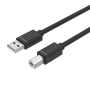 Unitek Y-C421GBK USB 2.0 Cable A-B 5m