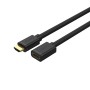 Unitek Y-C166K HDMI Male to Female 4K/HDR Extension Cable 3m
