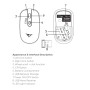 Alcatroz Airmouse Duo 5X Wireless/BT Mouse White