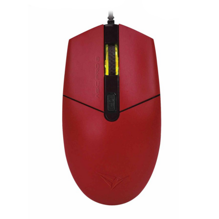 Alcatroz ASIC PRO 8 Wired Blue Ray Mouse Red