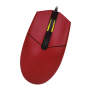 Alcatroz ASIC PRO 8 Wired Blue Ray Mouse Red