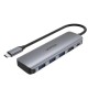 Unitek H1107E USB3.1 TypeC Hub 3Port USB3.0/HDMI/100W PD